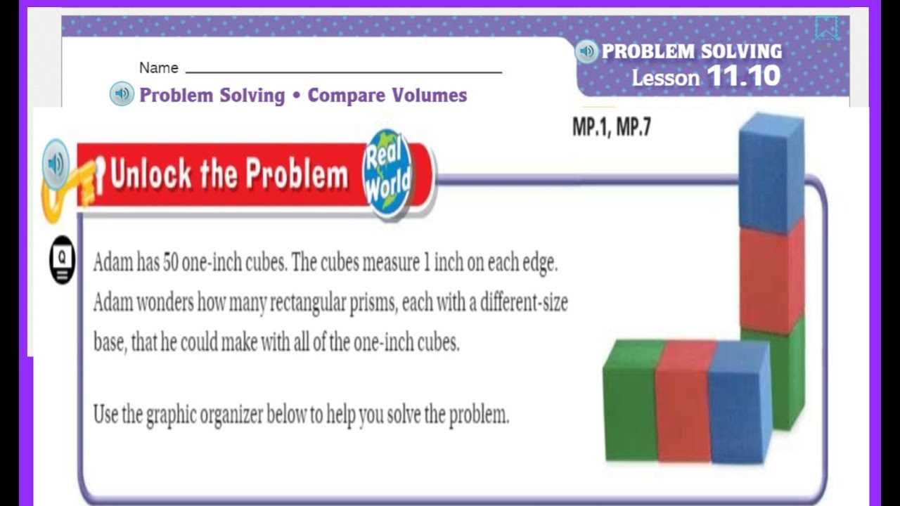 go math grade 5 chapter 11 answer key