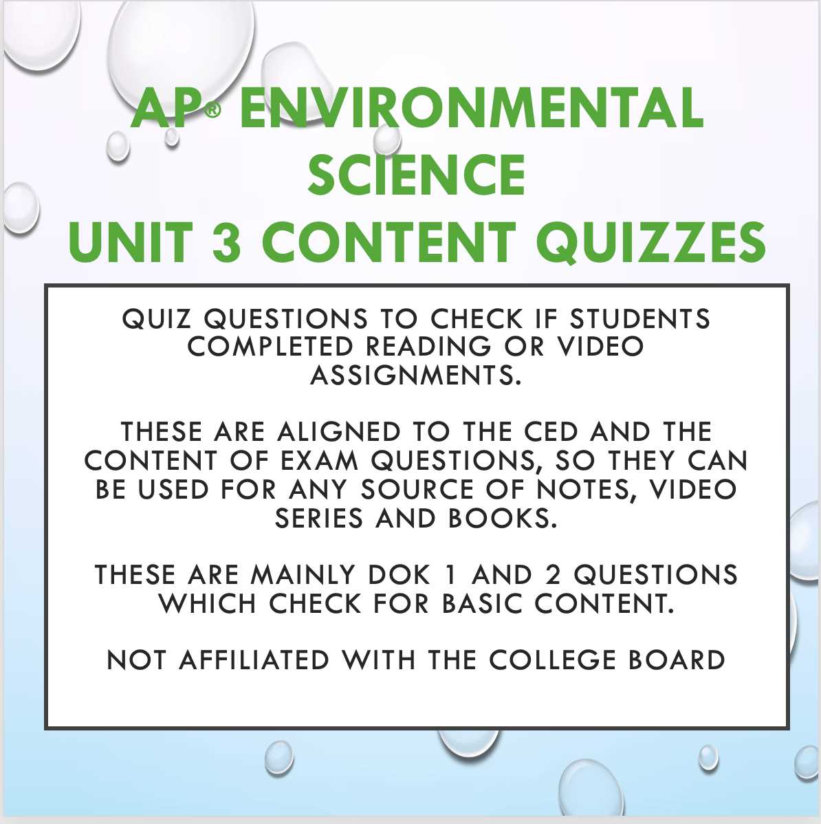 unit 3 populations apes exam review answer key