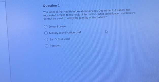 health card questions and answers