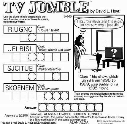 todays jumble puzzle answers