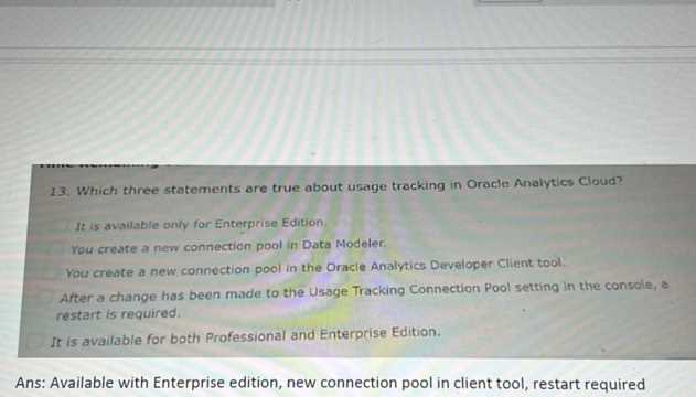 oracle cloud data management 2025 foundations associate exam answers