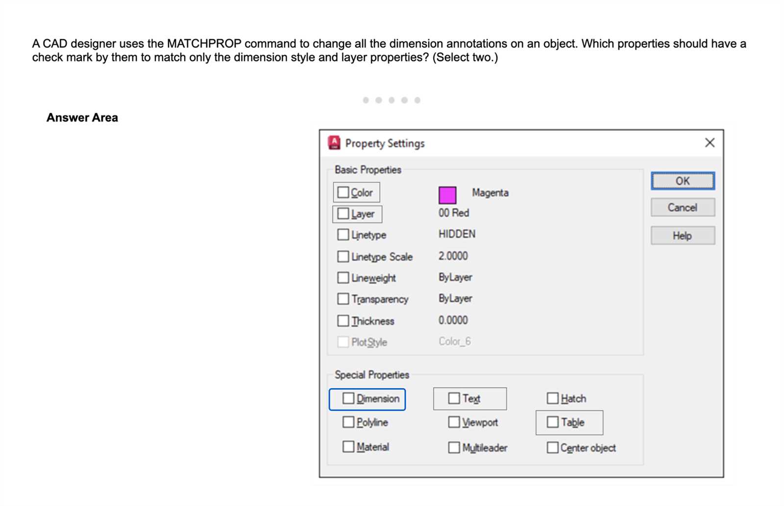 autocad 3d exam questions and answers