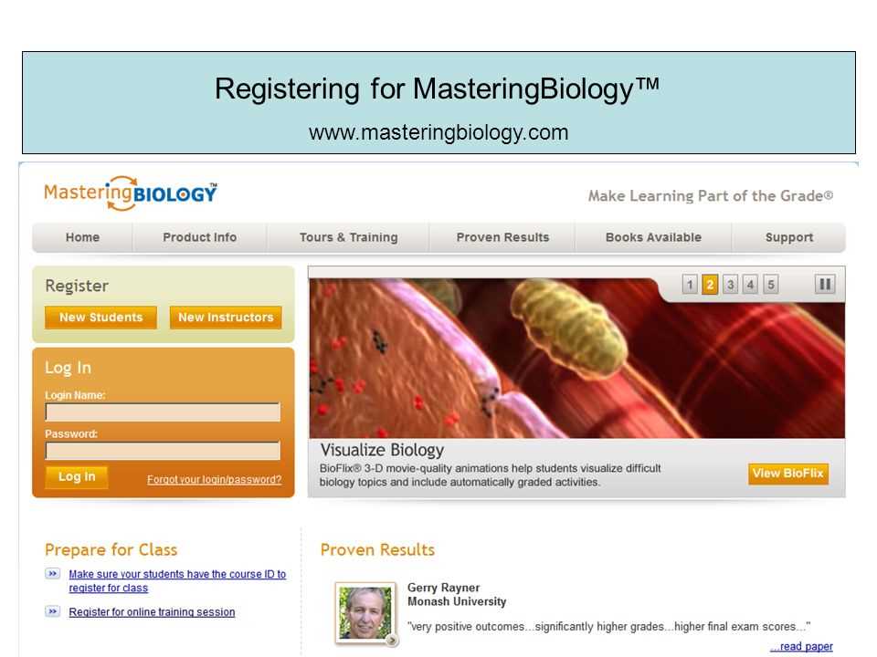 mastering biology exam 1