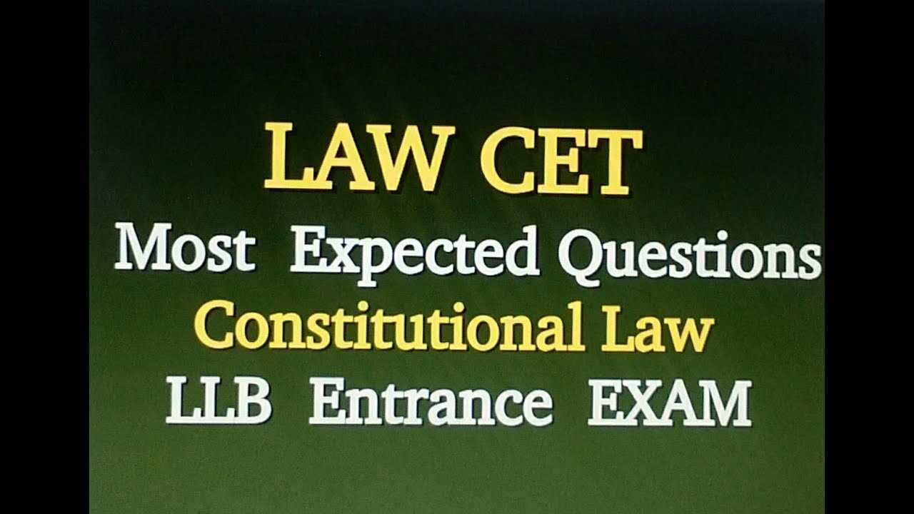 constitutional law exams and answers