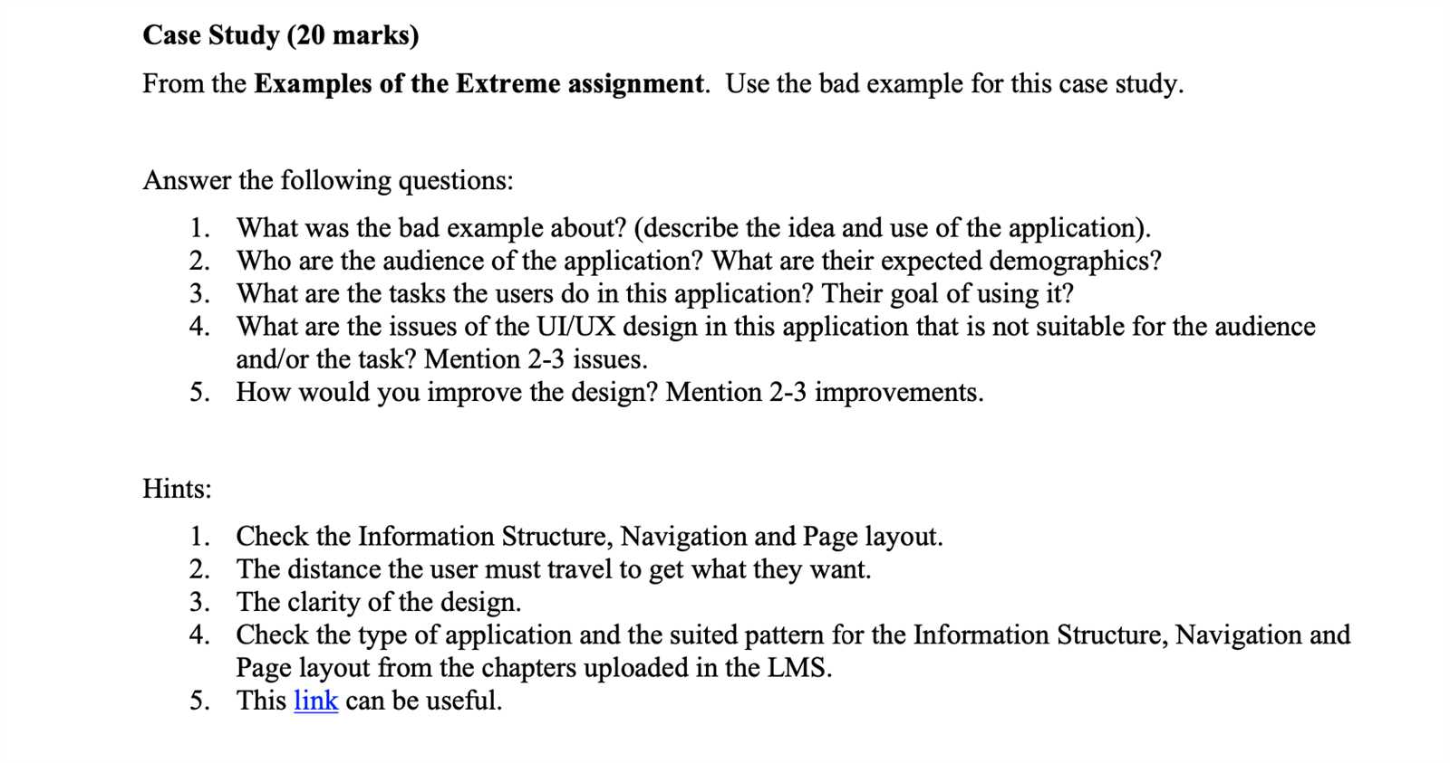 answers to case study questions