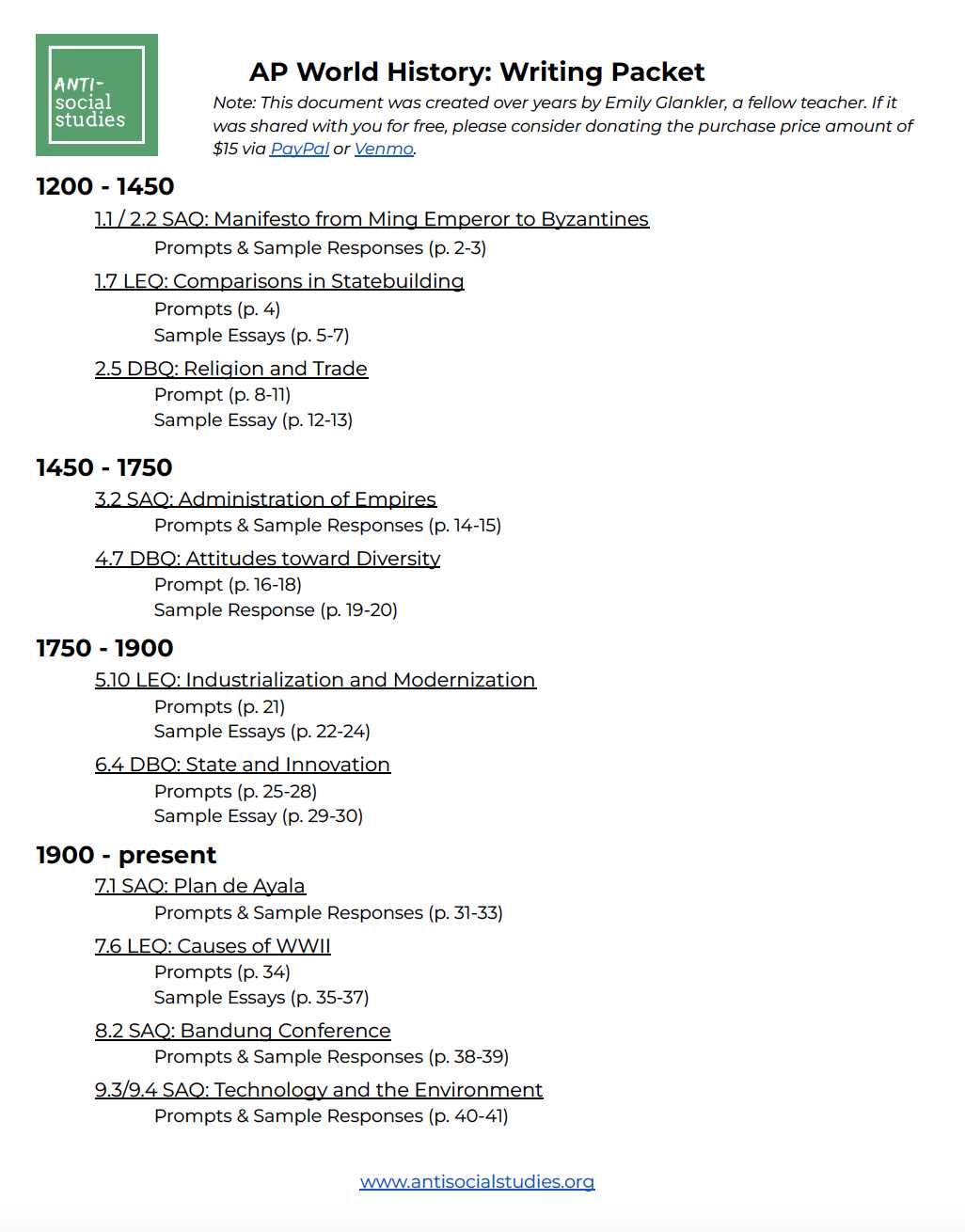 world history sol review packet answers