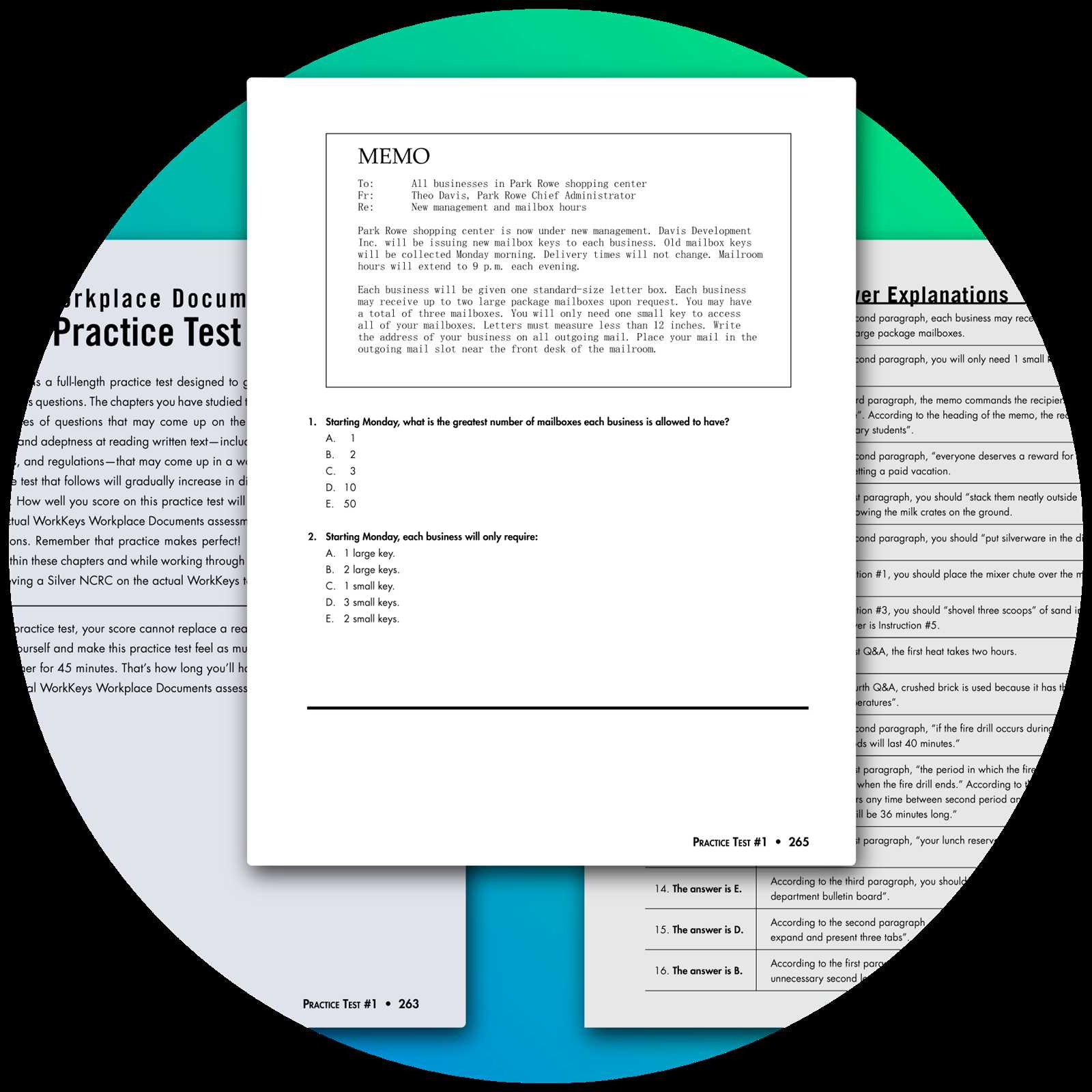 work keys test answers