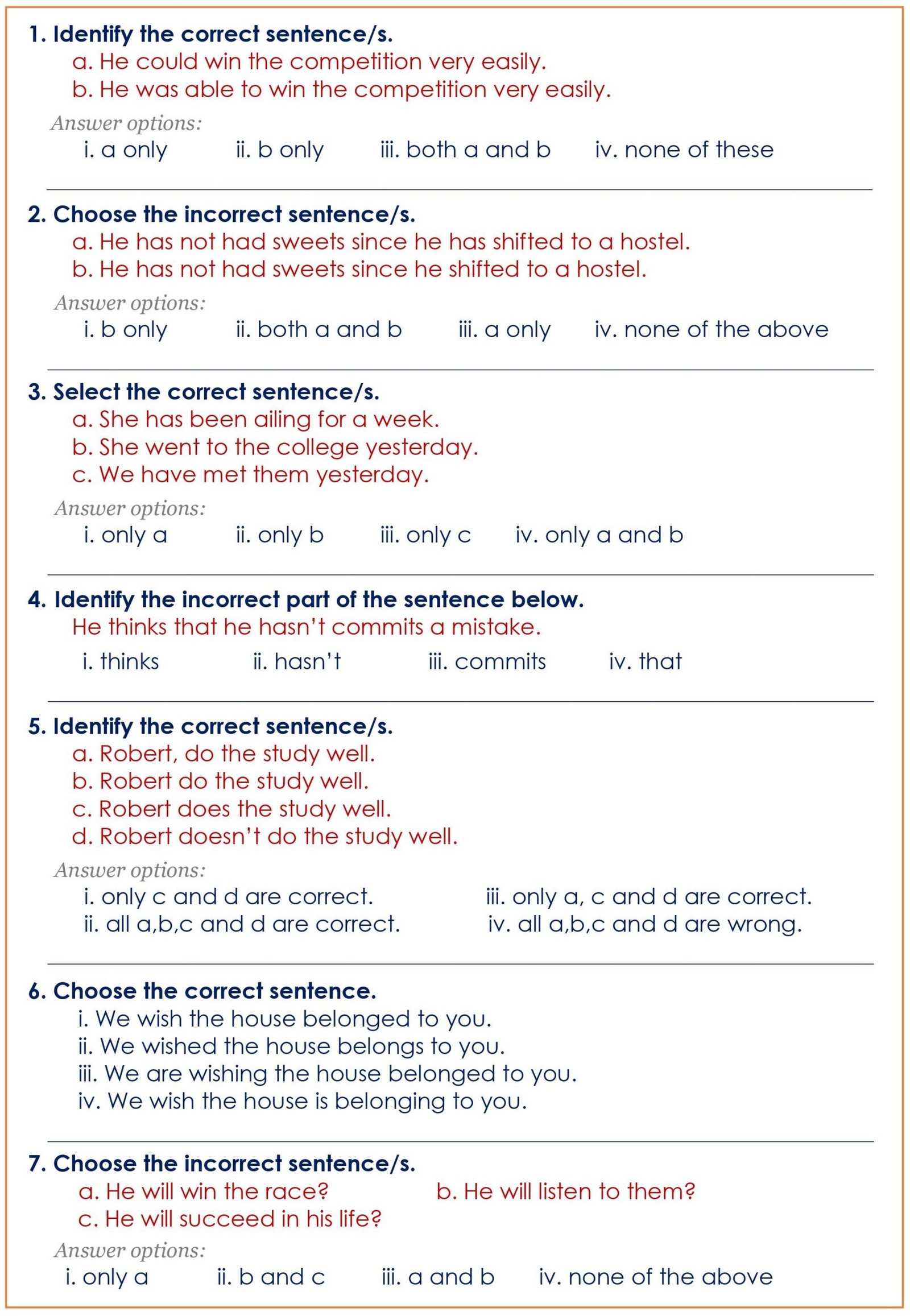 competitive exams questions and answers