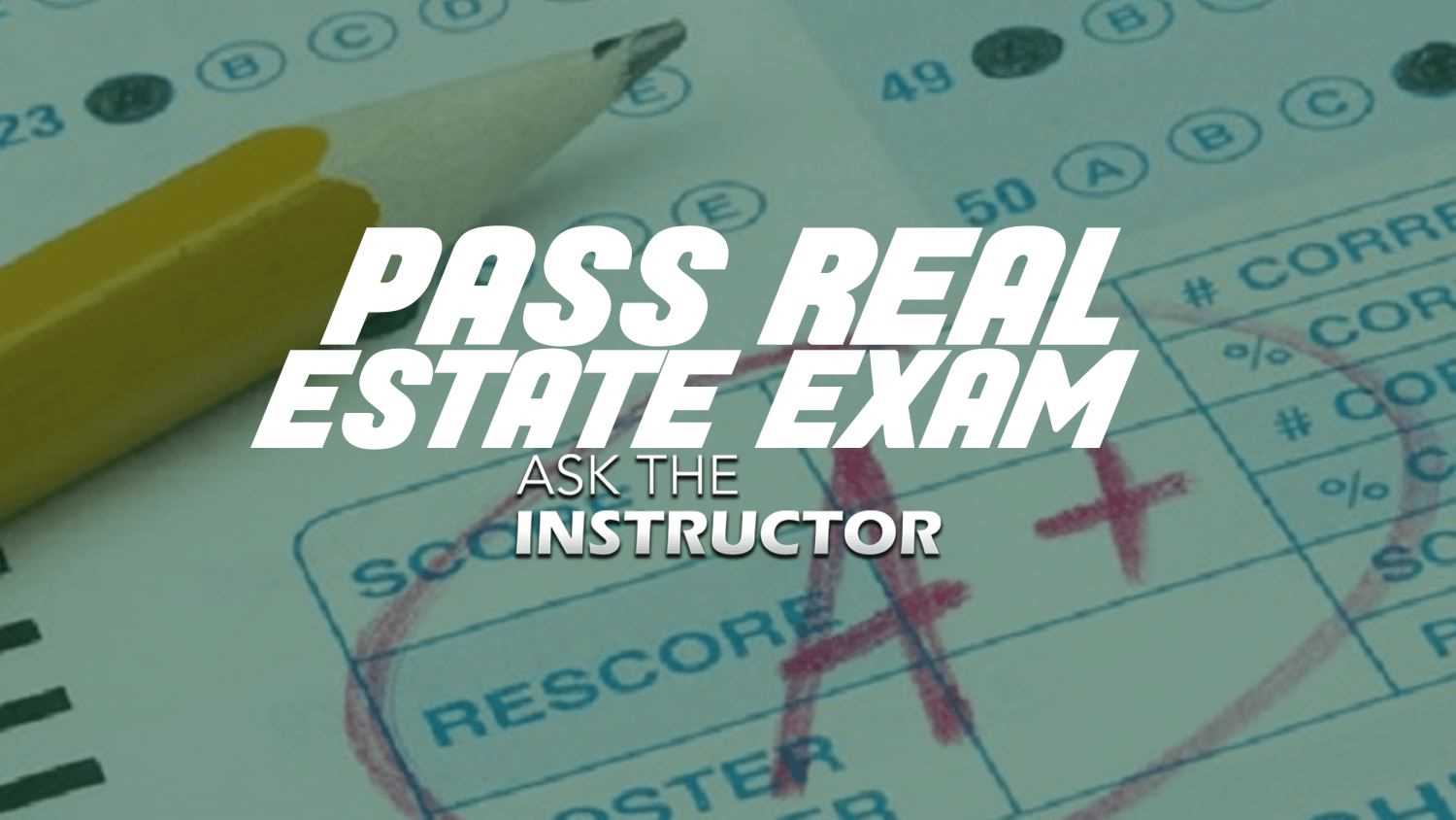 florida real estate final exam answers