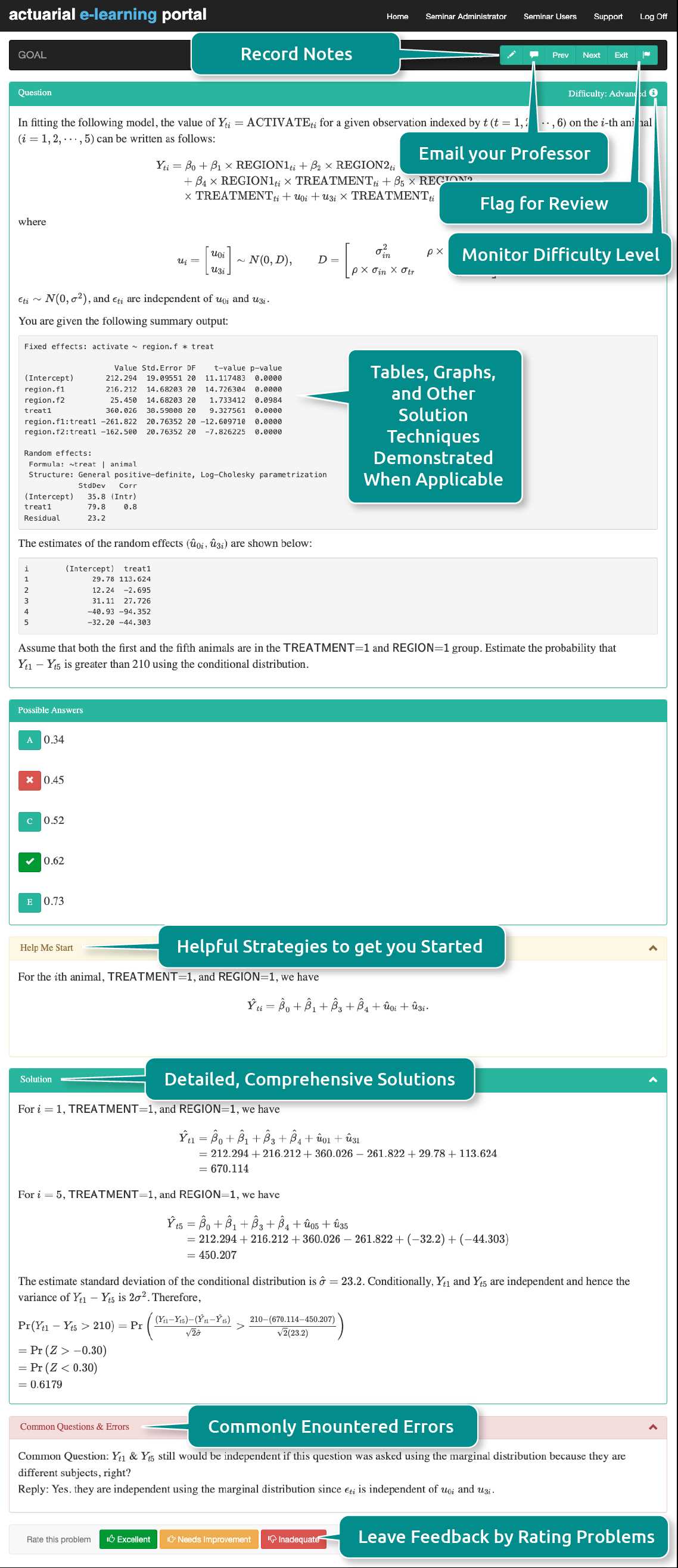 actuary exam p formula sheet