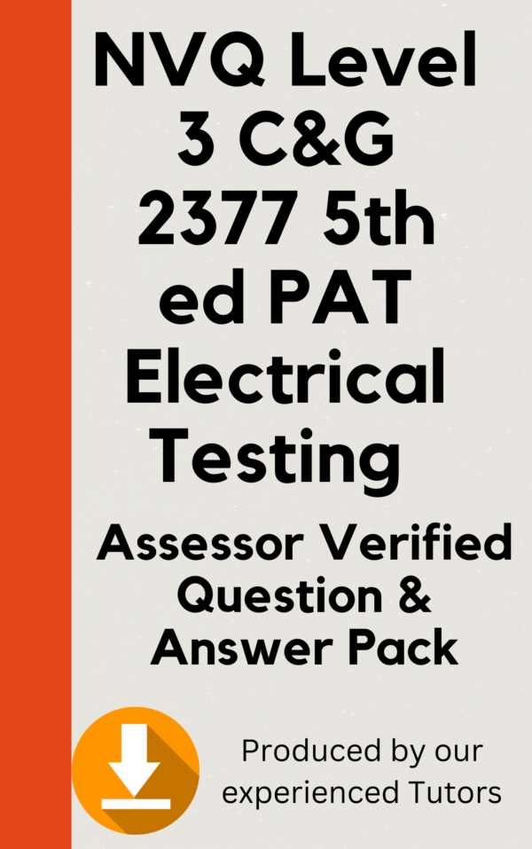 pat testing exam questions and answers