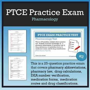 pharmacology practice exams