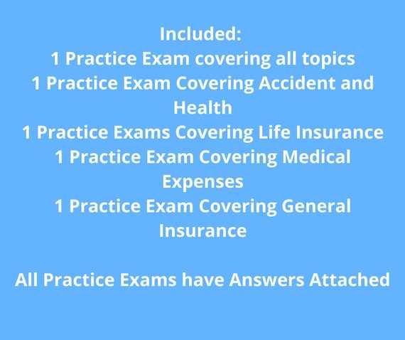 life and health insurance exam questions and answers