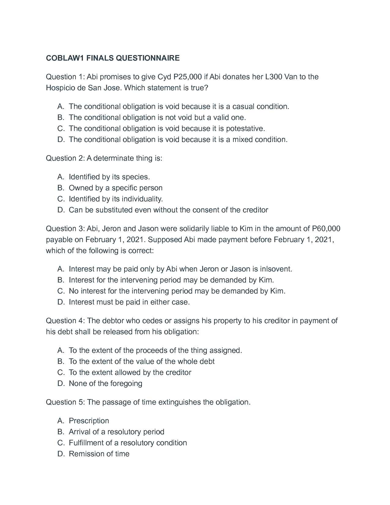 don principles of appropriations law final exam answers