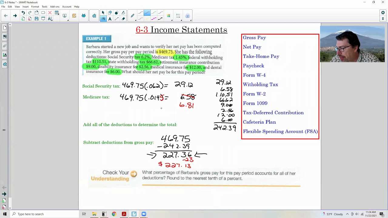 financial algebra final exam answer key