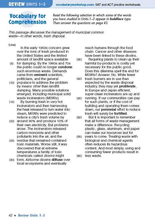 vocab workshop level d unit 3 answers