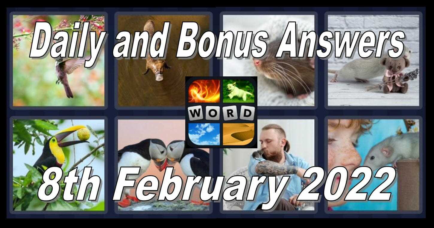 4 pics 1 word updated answers