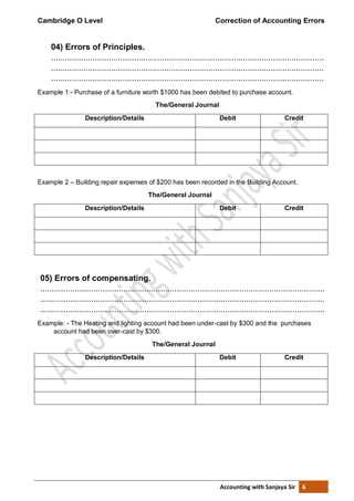 mastering correction of accounting errors exam answers