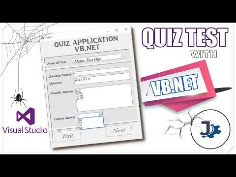 vb.net exam questions and answers