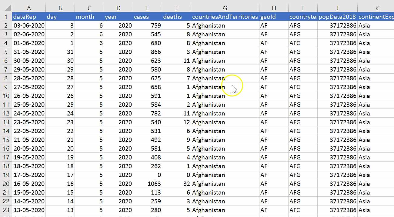 microsoft excel interview questions and answers