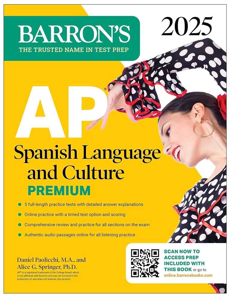 ap spanish language and culture practice exam multiple choice answers