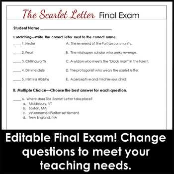 scarlet exam answers