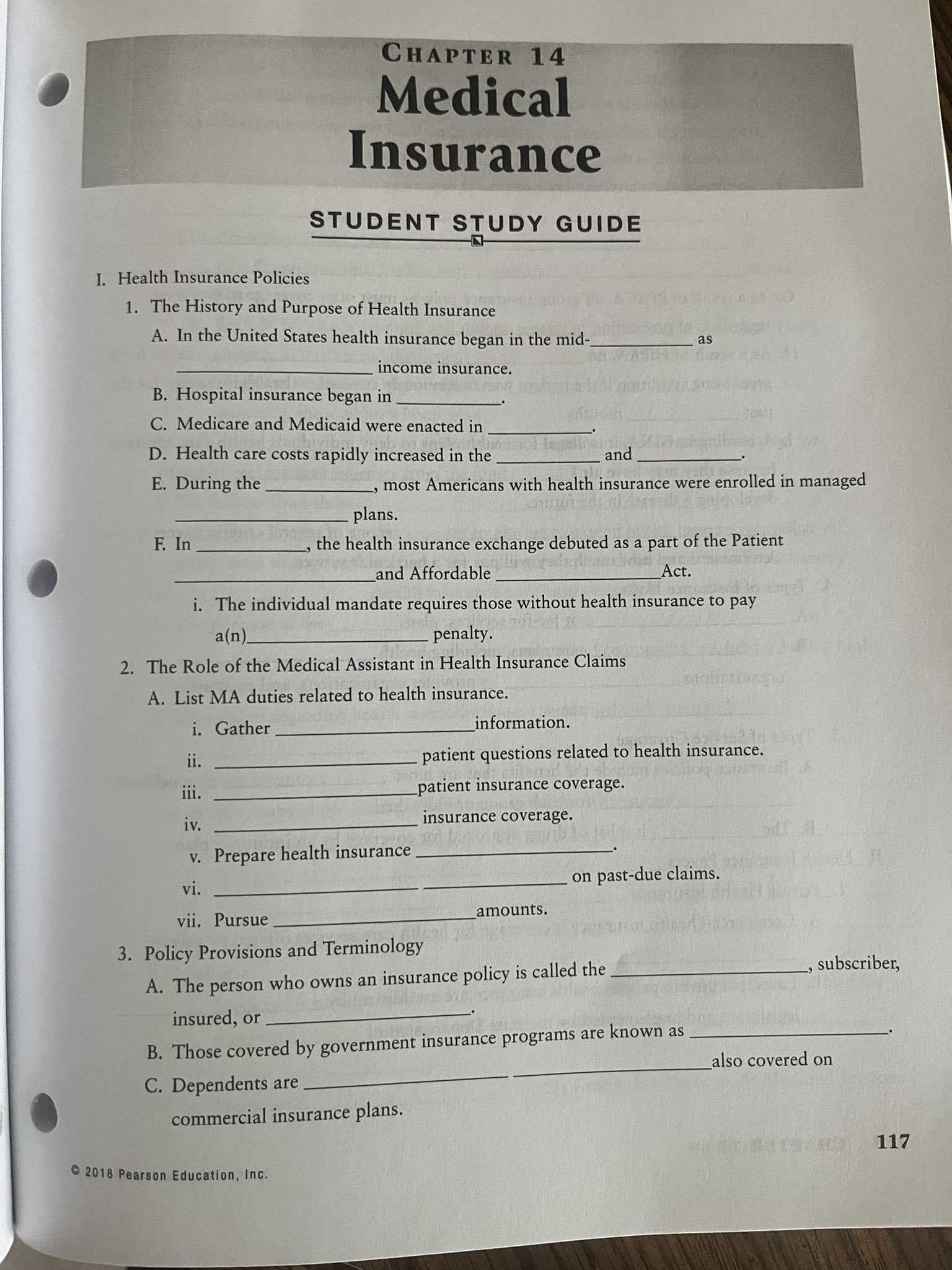 medical terminology chapter 14 answers