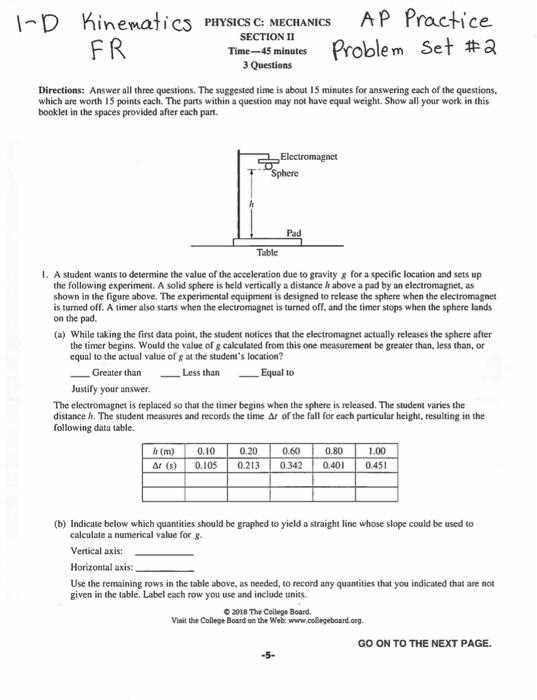 ap physics 2 practice exam answers