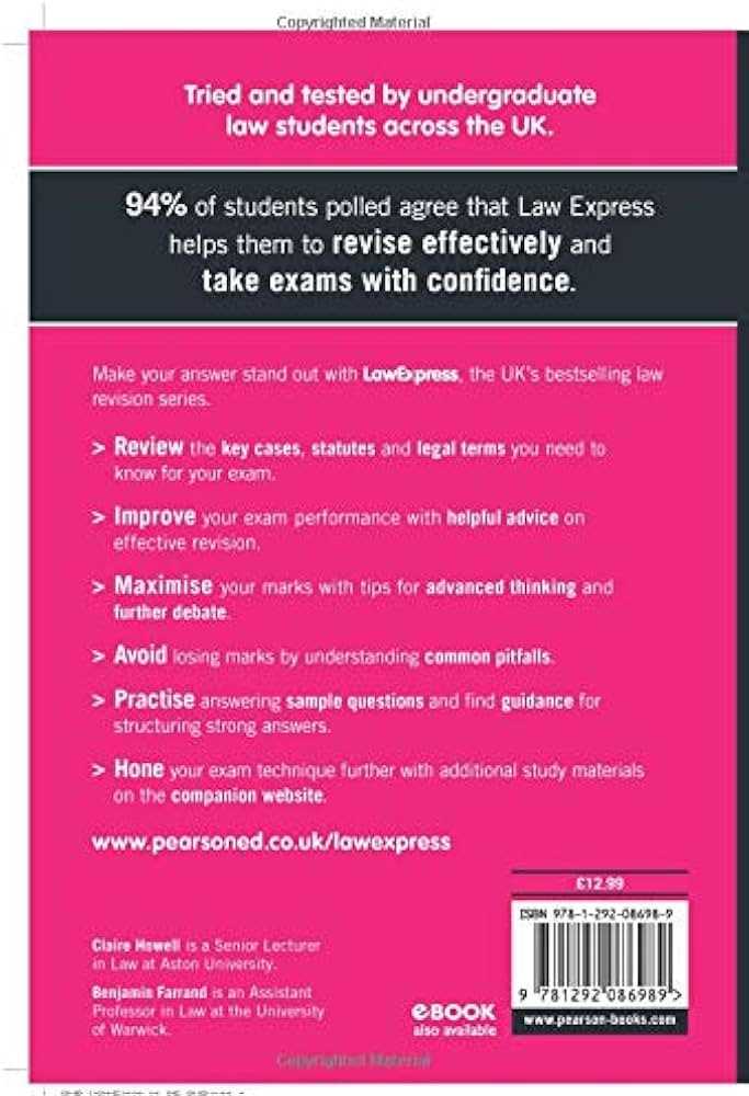 property law exam model answers