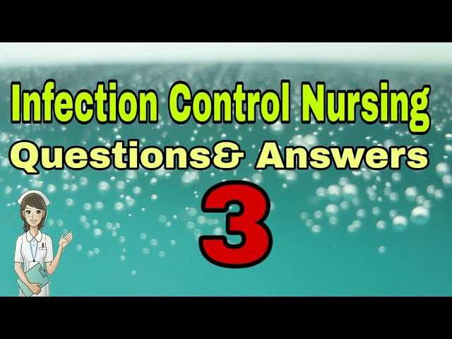 infection control questions and answers