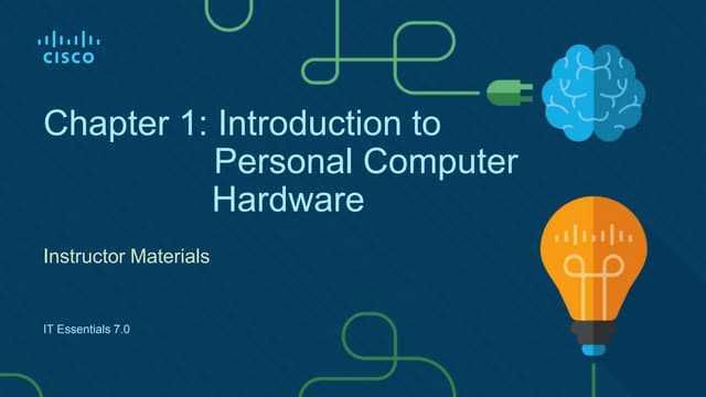 cisco ite chapter 1 exam answers