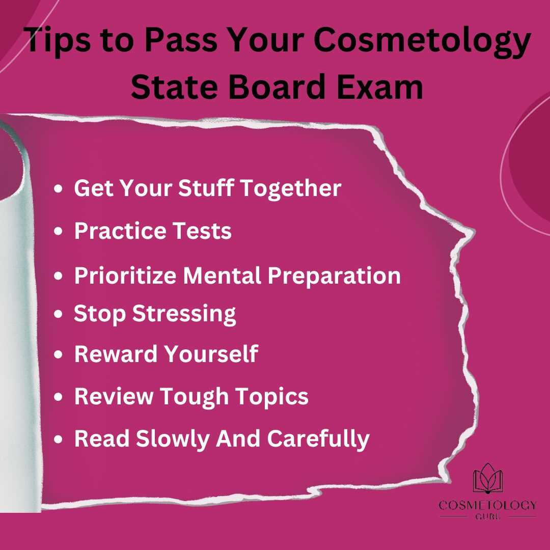 cosmetology state board exam review
