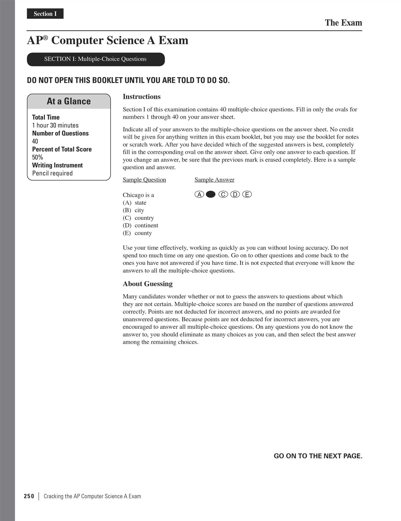 ap computer science principles practice exam answer key