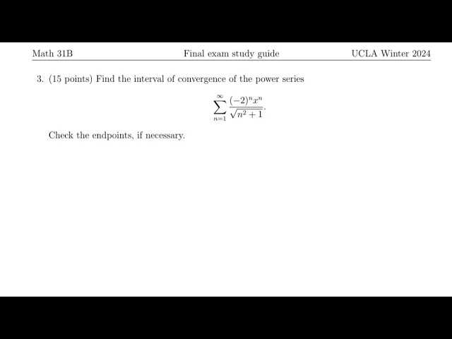 math 3 final exam study guide