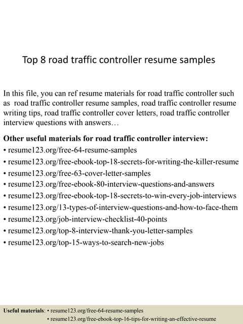 traffic control supervisor exam answers