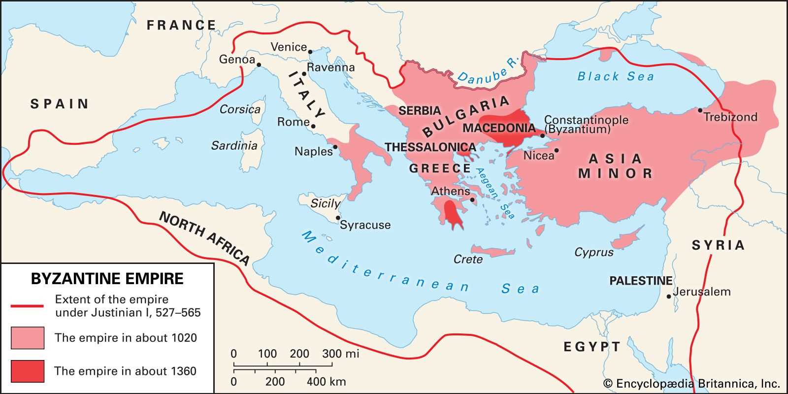 the byzantine empire answer key