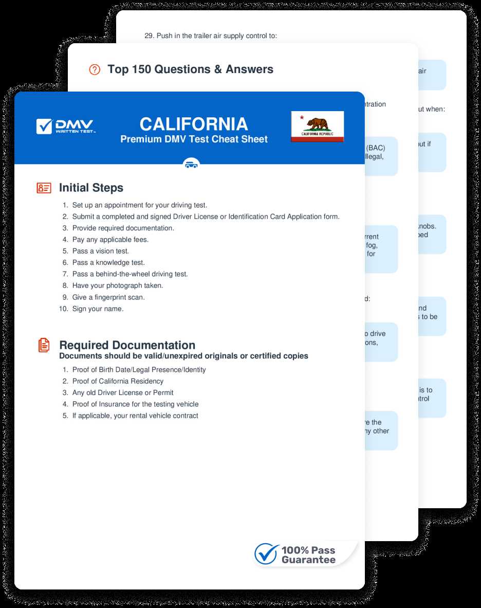 california drivers ed answers