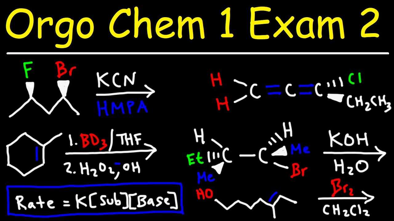 mit organic chemistry exam