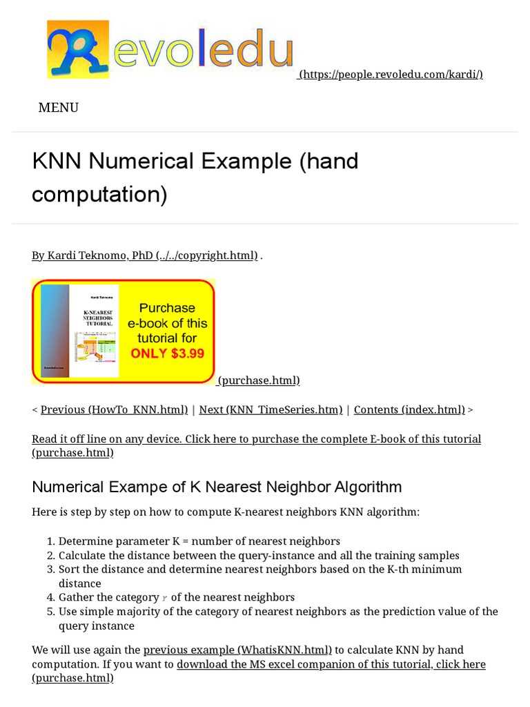 knn exam questions and answers