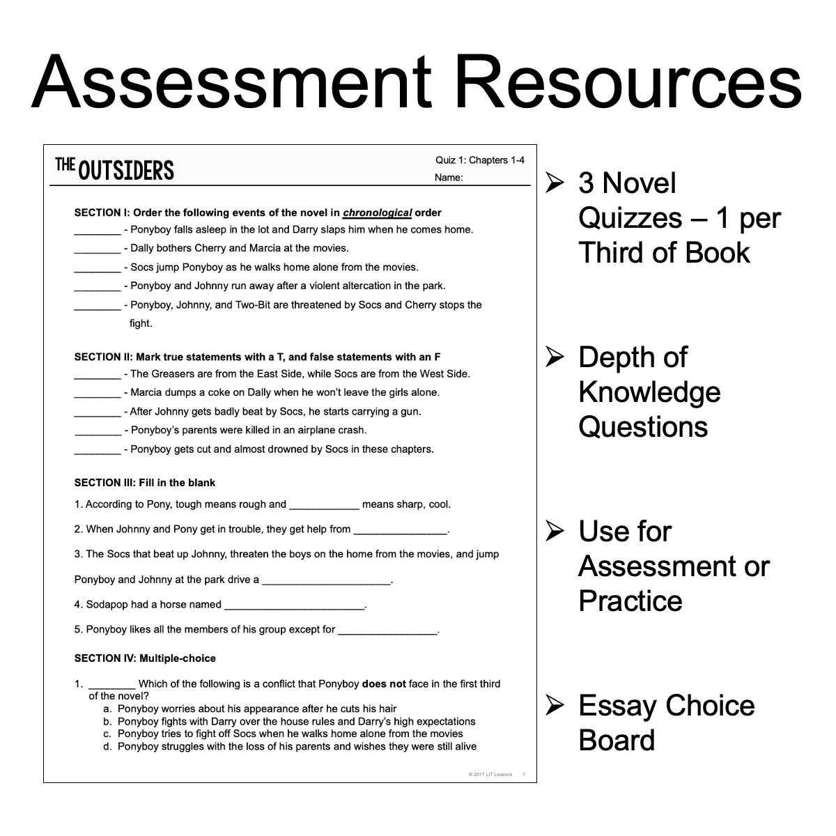 the outsiders chapter questions answers