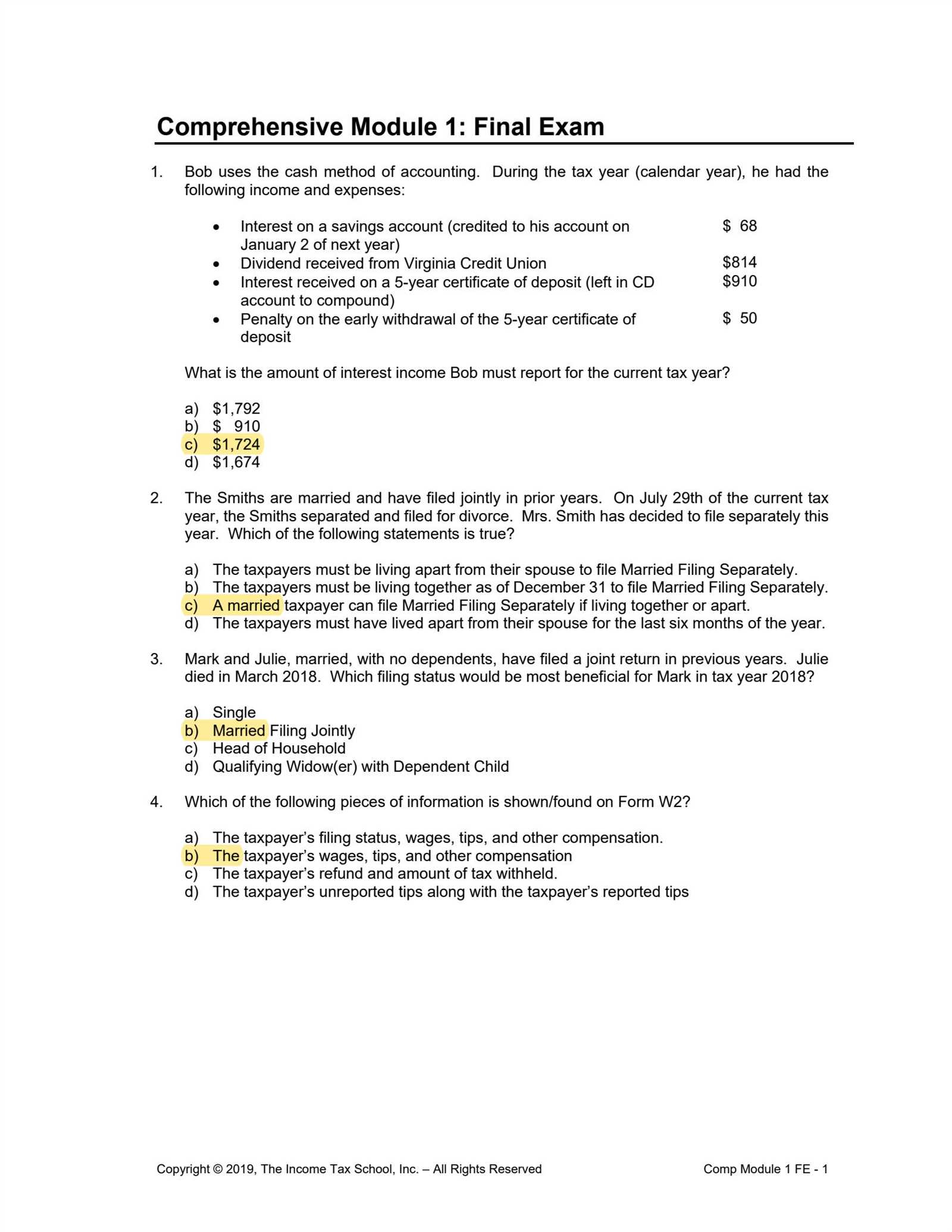 ssd 3 module 1 exam answers