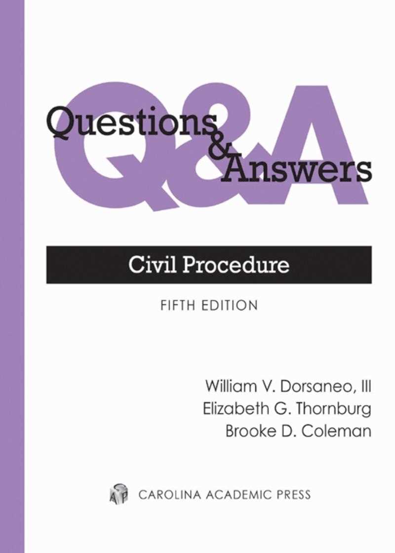 civil procedure practice exam questions and answers