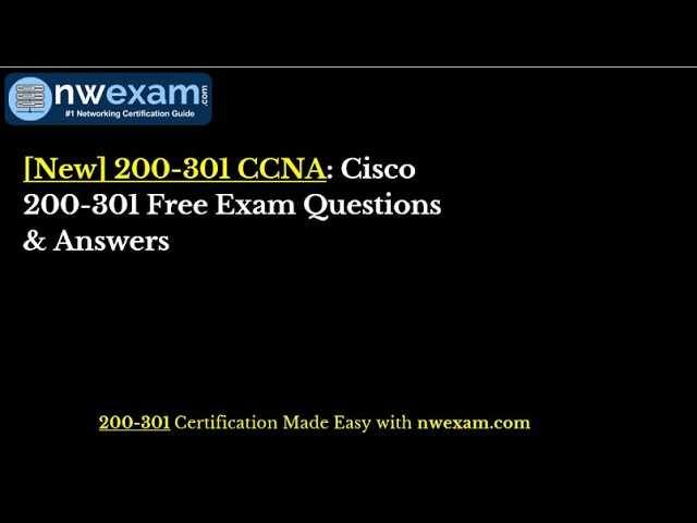 icnd1 exam answers