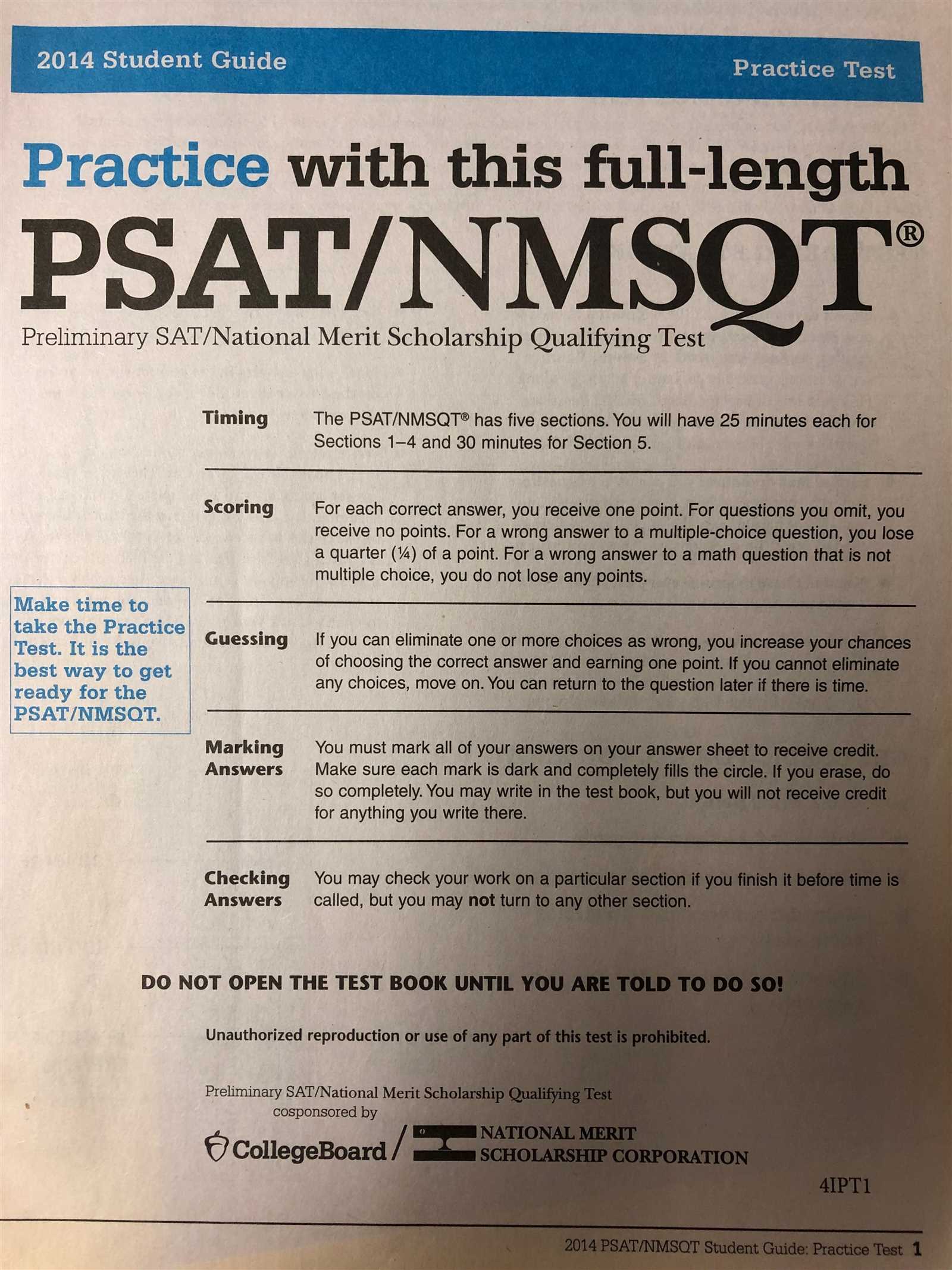 psat nmsqt answers