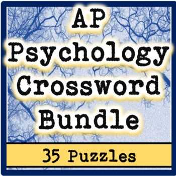 psychology crossword puzzle answers