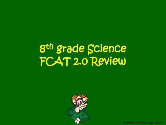 8th grade science fcat practice questions and answers