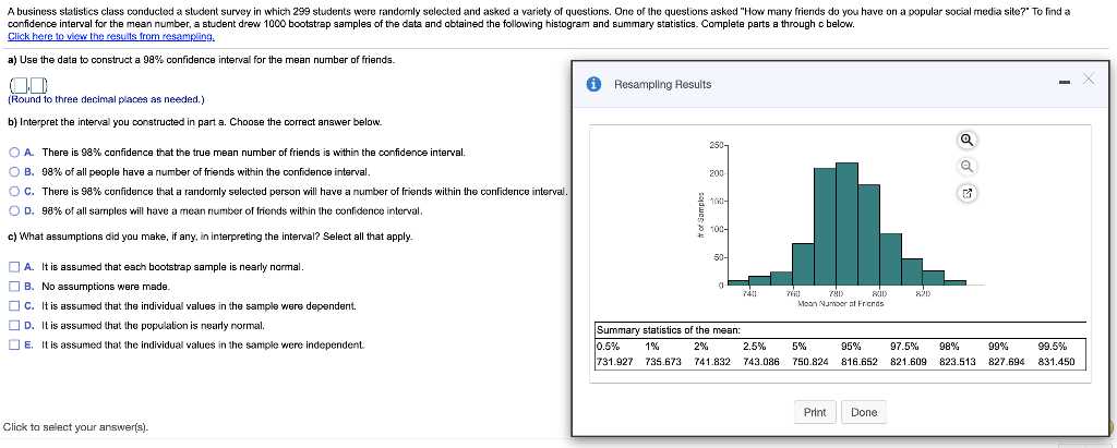 advanced business statistics exam questions and answers