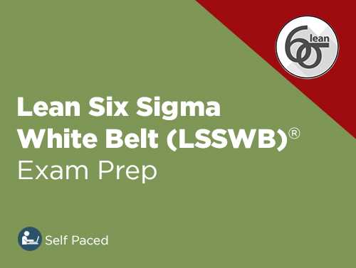 white belt certification exam answers