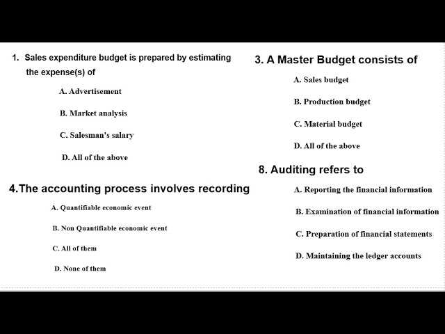 public sector accounting exam questions and answers