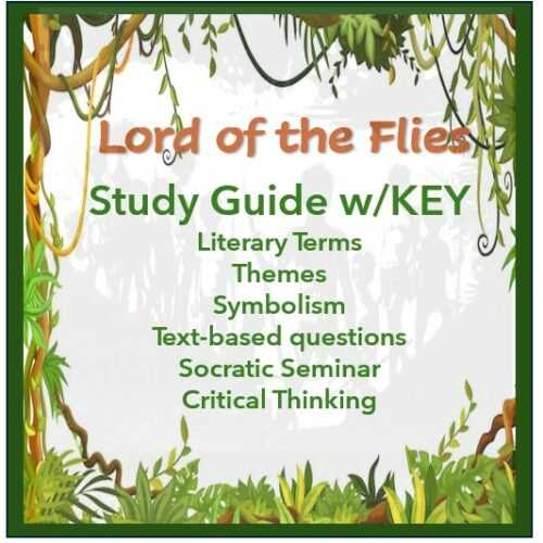 study guide lord of the flies answers